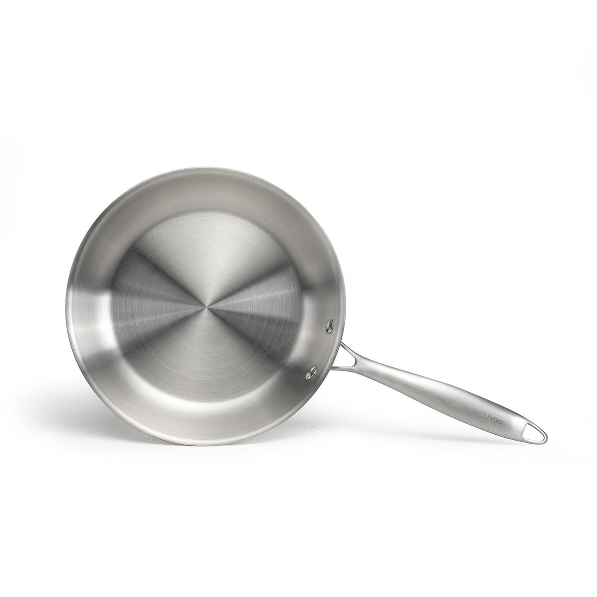 Voir la diapositive 3 : LIVOO Poêle inox 24cm - MEP158
