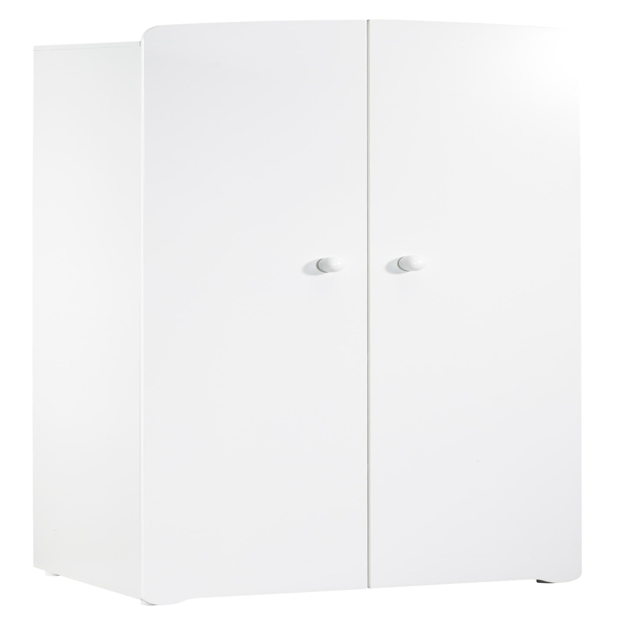 Voir la diapositive 1 : BABY PRICE Armoire chambre bébé 2 portes NEW BASIC