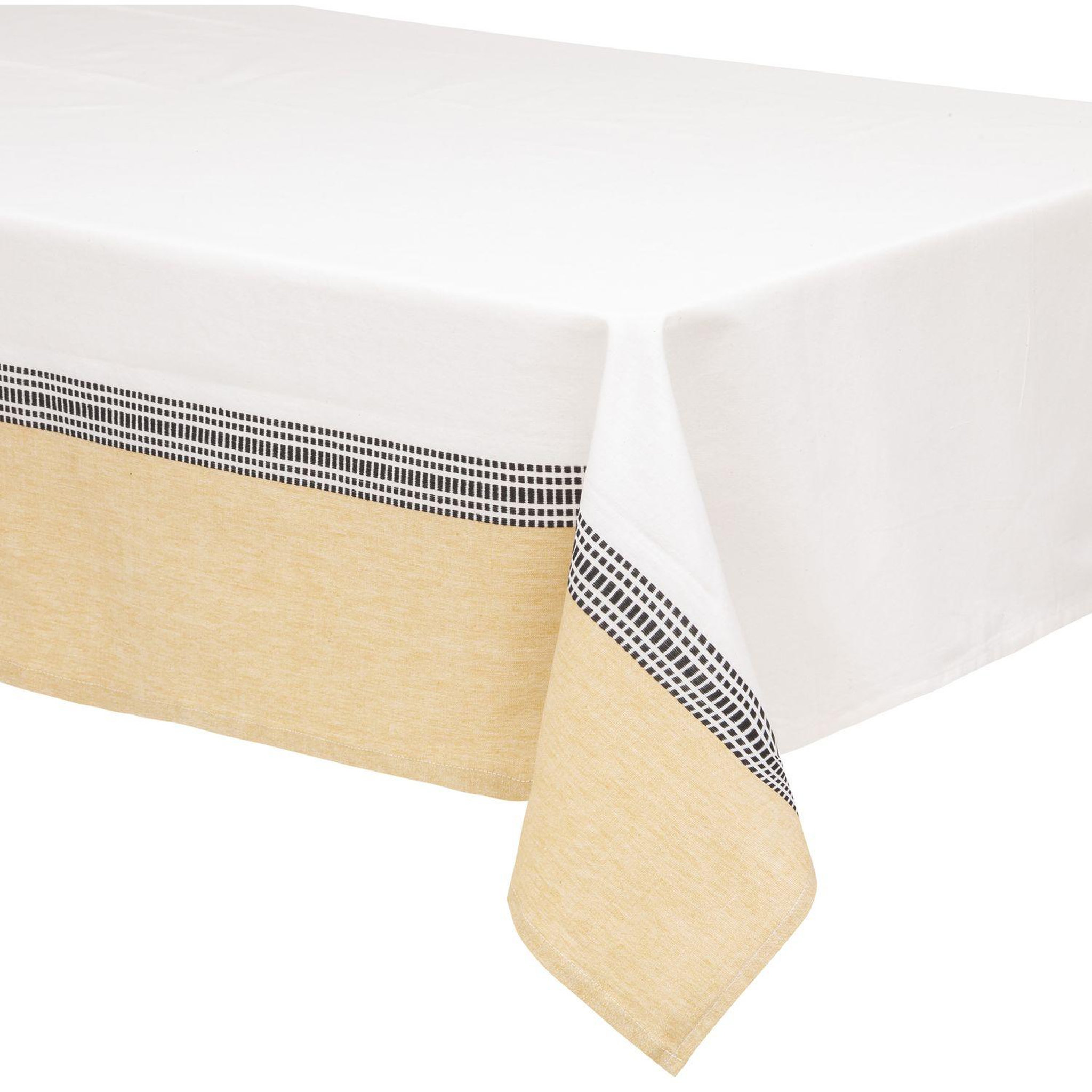 ATMOSPHERA Nappe d'intérieur en coton. Coloris disponibles : Orange