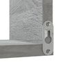 Voir la diapositive 5 : VIDAXL Etagere d'angle murale Sonoma gris 40x40x50cm Bois d'ingenierie