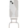 Voir la diapositive 3 : WOODCESSORIES Coque avec cordon iPhone 13 mini Tour de cou blanc