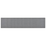 VIDAXL Tapis de couloir Gris fonce 80x400 cm