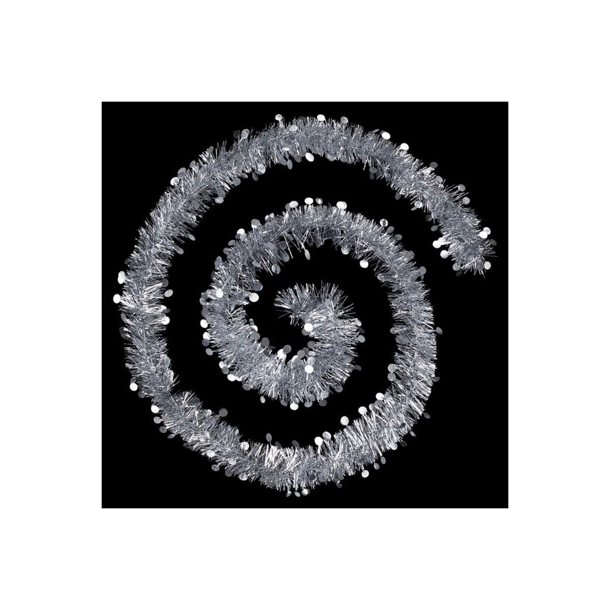 FEERIC LIGHT & CHRISTMAS Guirlande de noël pois  colorama  200cm argent
