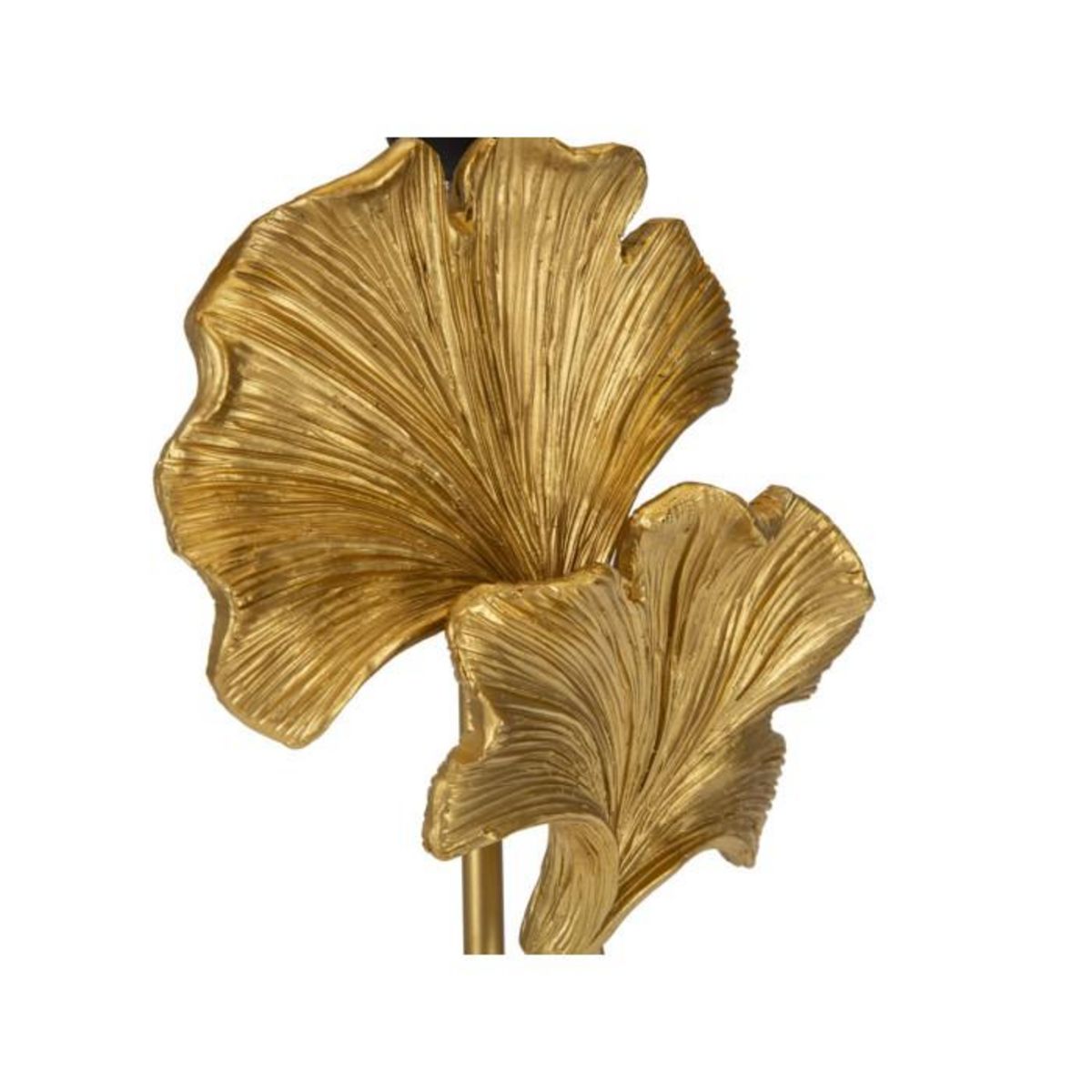 Paris Prix Lampe à Poser Design  Flow  63cm Or & Noir