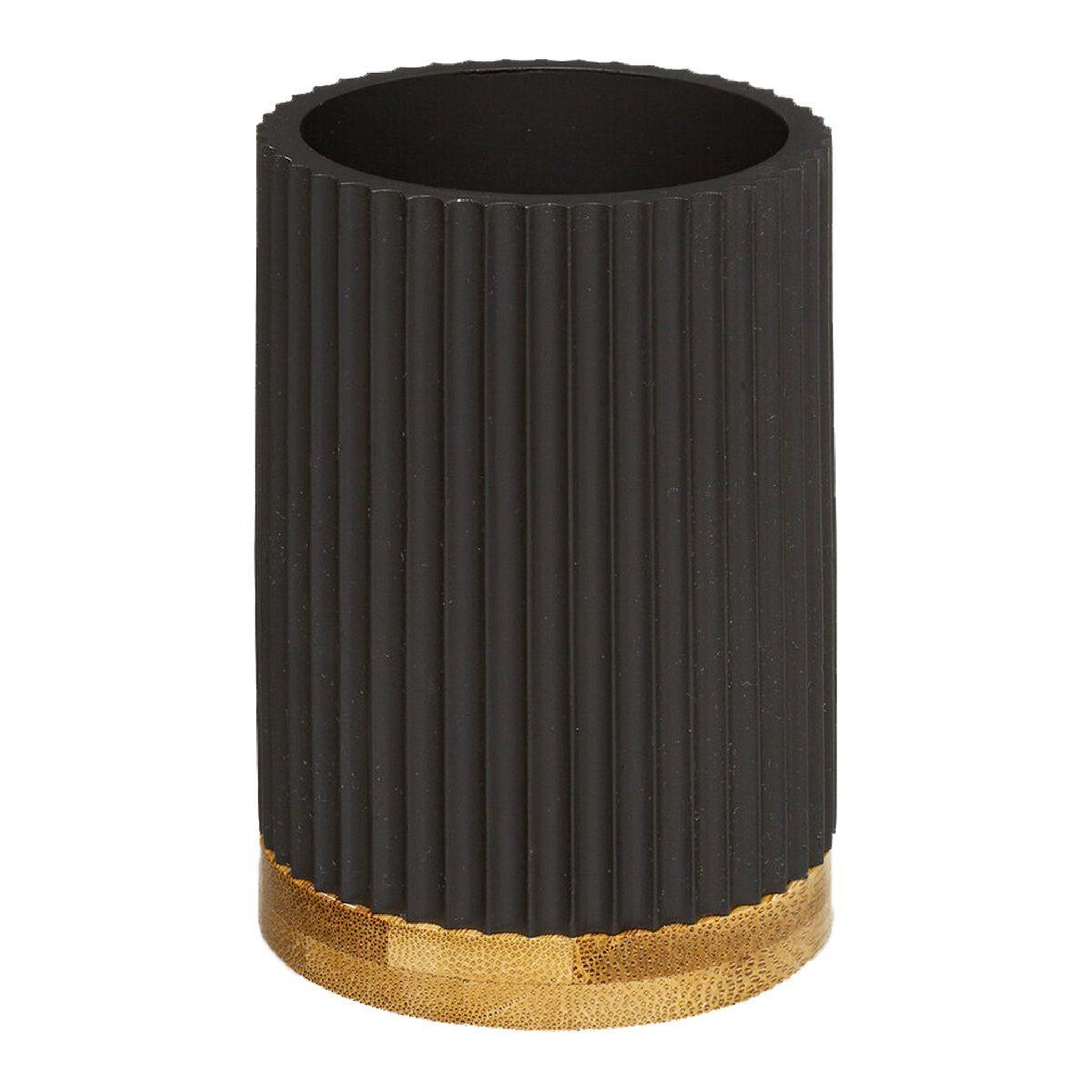 Voir la diapositive 2 : FIVE Gobelet brosse à dents  natureo  7cm charbon