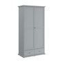 Voir la diapositive 1 : Armoire 2 portes 2 tiroirs L104cm NESRINE