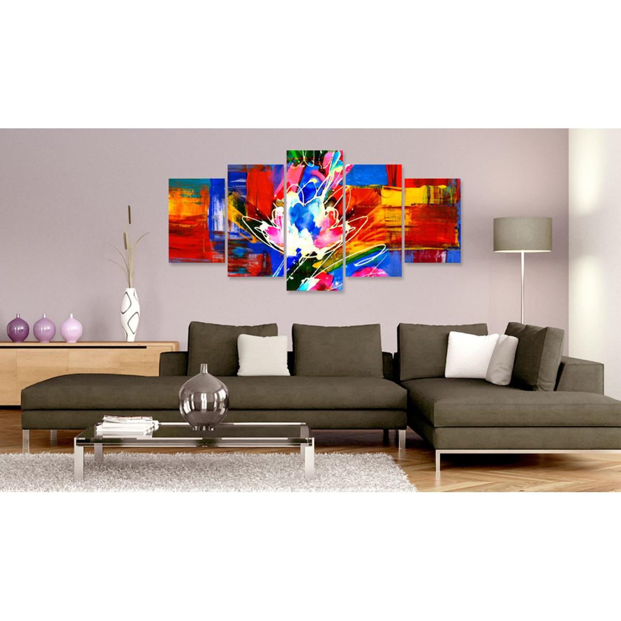 Voir la diapositive 2 : Paris Prix Tableau Imprimé  Power of Colours