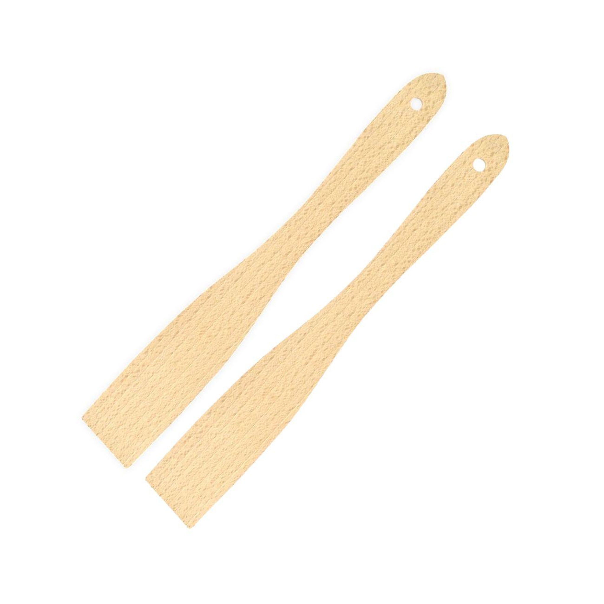 Fackelmann Ensemble de 2 spatules de cuisine 30 cm fackelmann wood edition