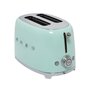 Voir la diapositive 2 : SMEG Grille-pain TSF01PGEU Vert d'eau