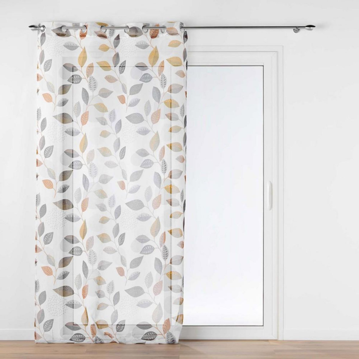 Douceur d'Intérieur Voilage à œillets 140x240 sable Vahine