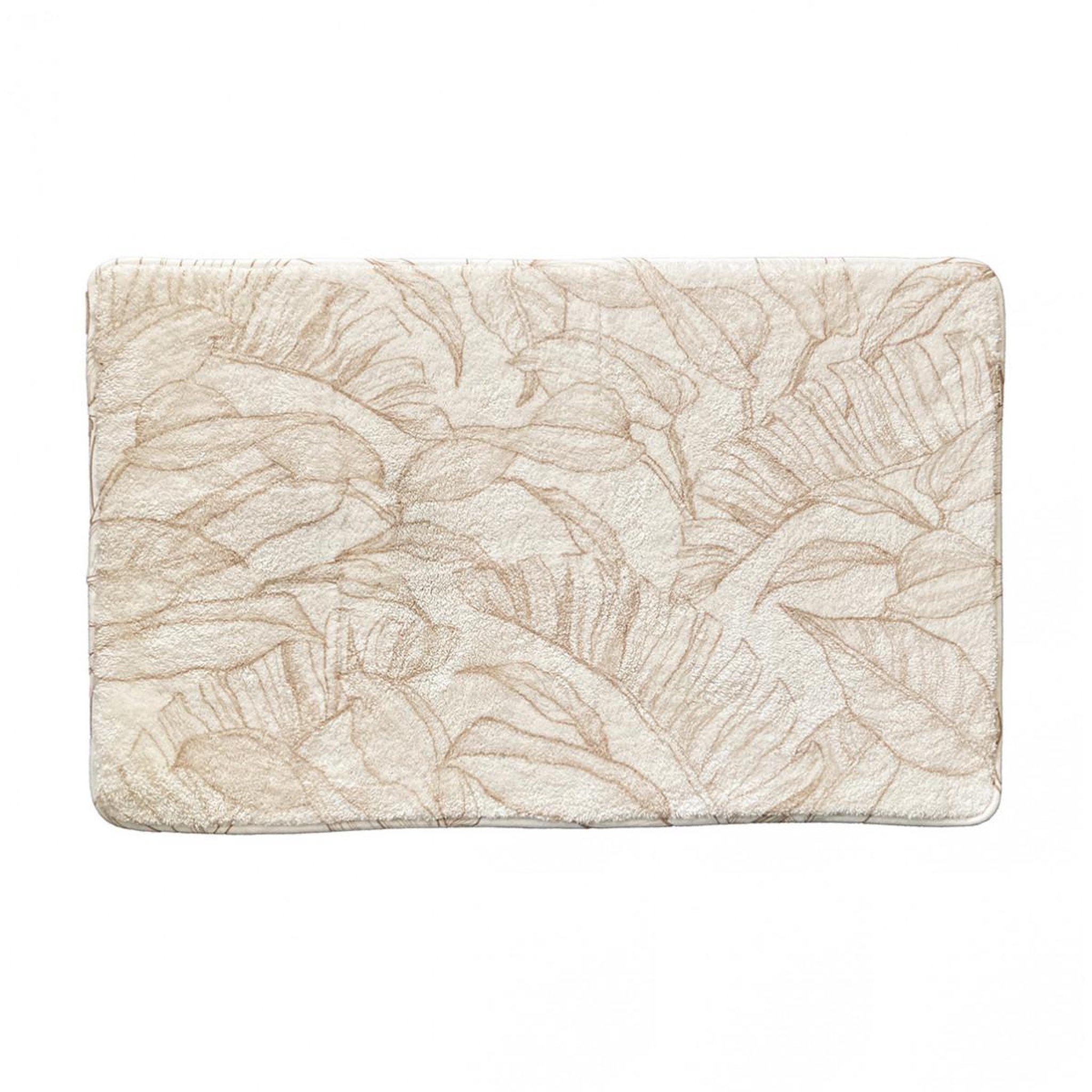 GUY LEVASSEUR Tapis de bain antidérapant fantaisie tropical 60x120cm
