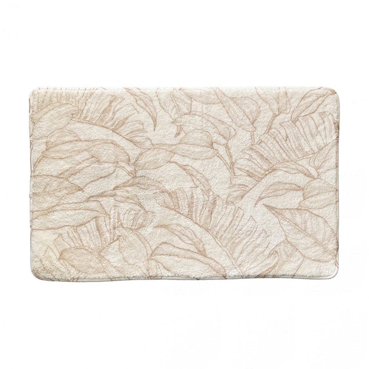 GUY LEVASSEUR Tapis de bain antidérapant fantaisie tropical 60x120cm