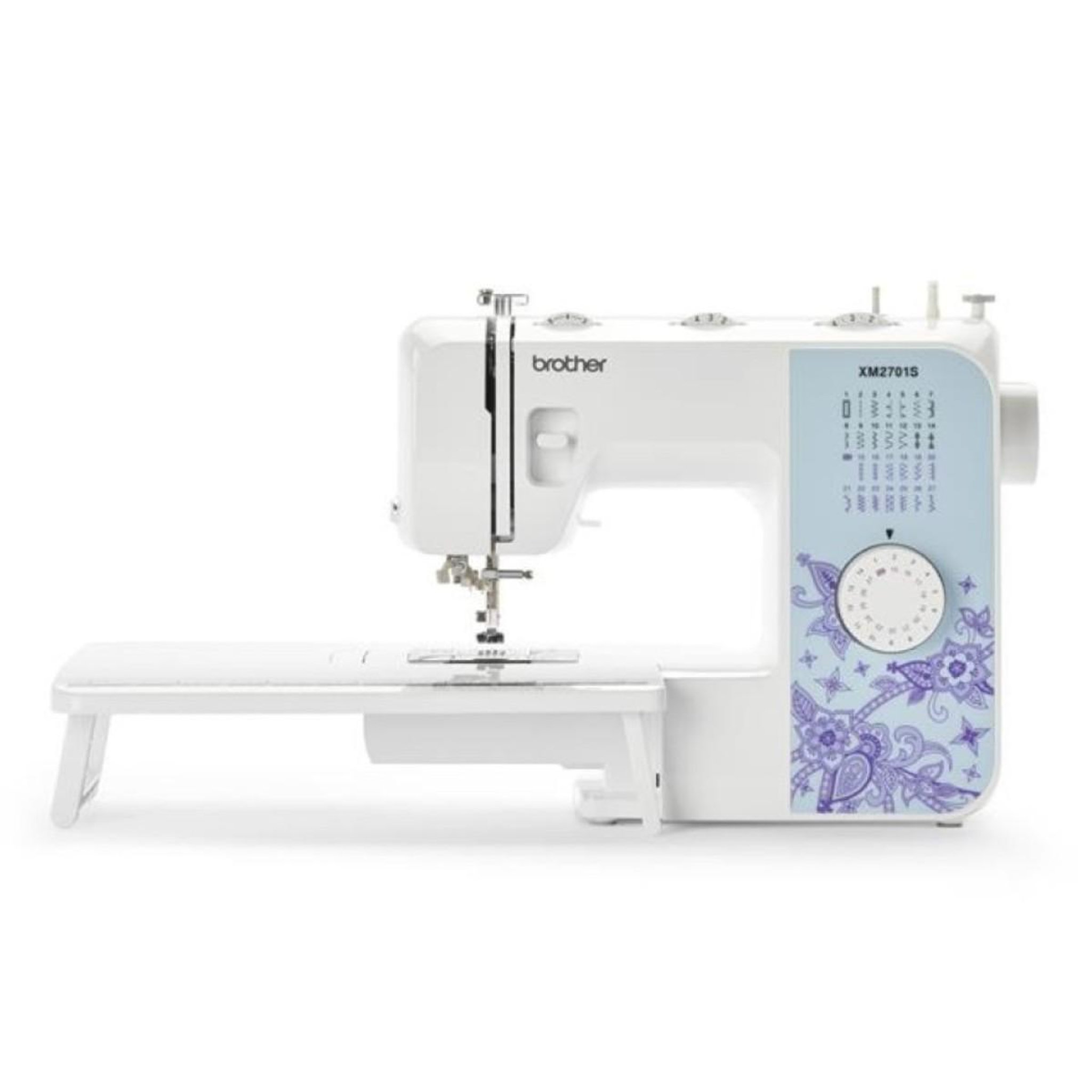 Voir la diapositive 5 : Brother Brother xm2701s machine à coudre avec table d'extension et sac