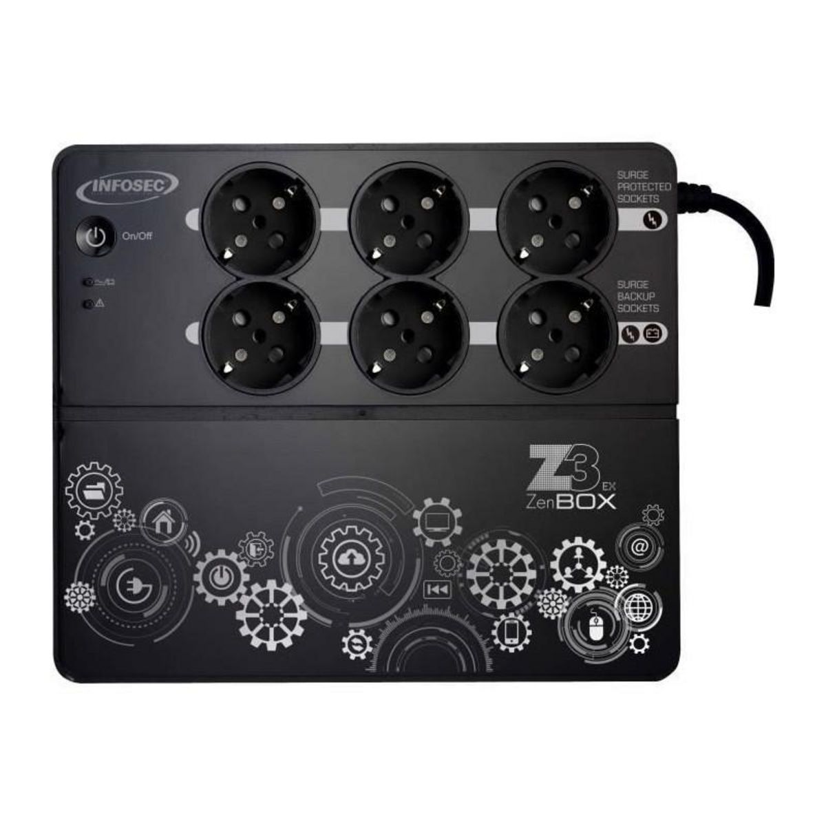 Infosec Z3 ZenBox EX 500 (66074) - Achat Onduleur Infosec pour