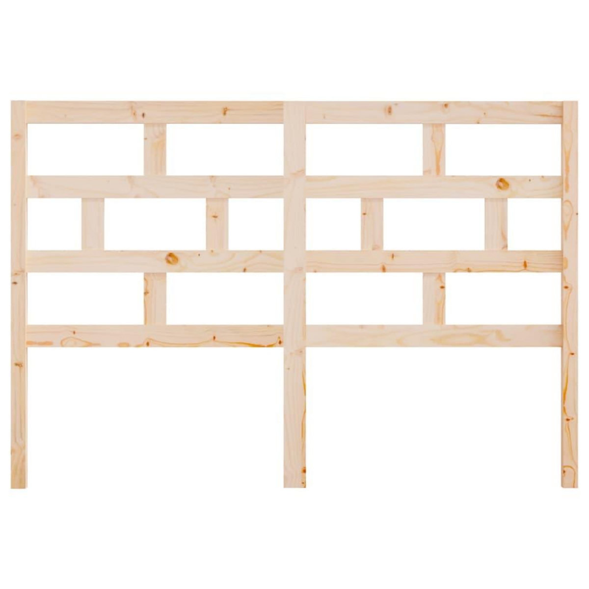 VIDAXL Tete de lit 141x4x100 cm Bois massif de pin