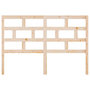 Voir la diapositive 4 : VIDAXL Tete de lit 141x4x100 cm Bois massif de pin
