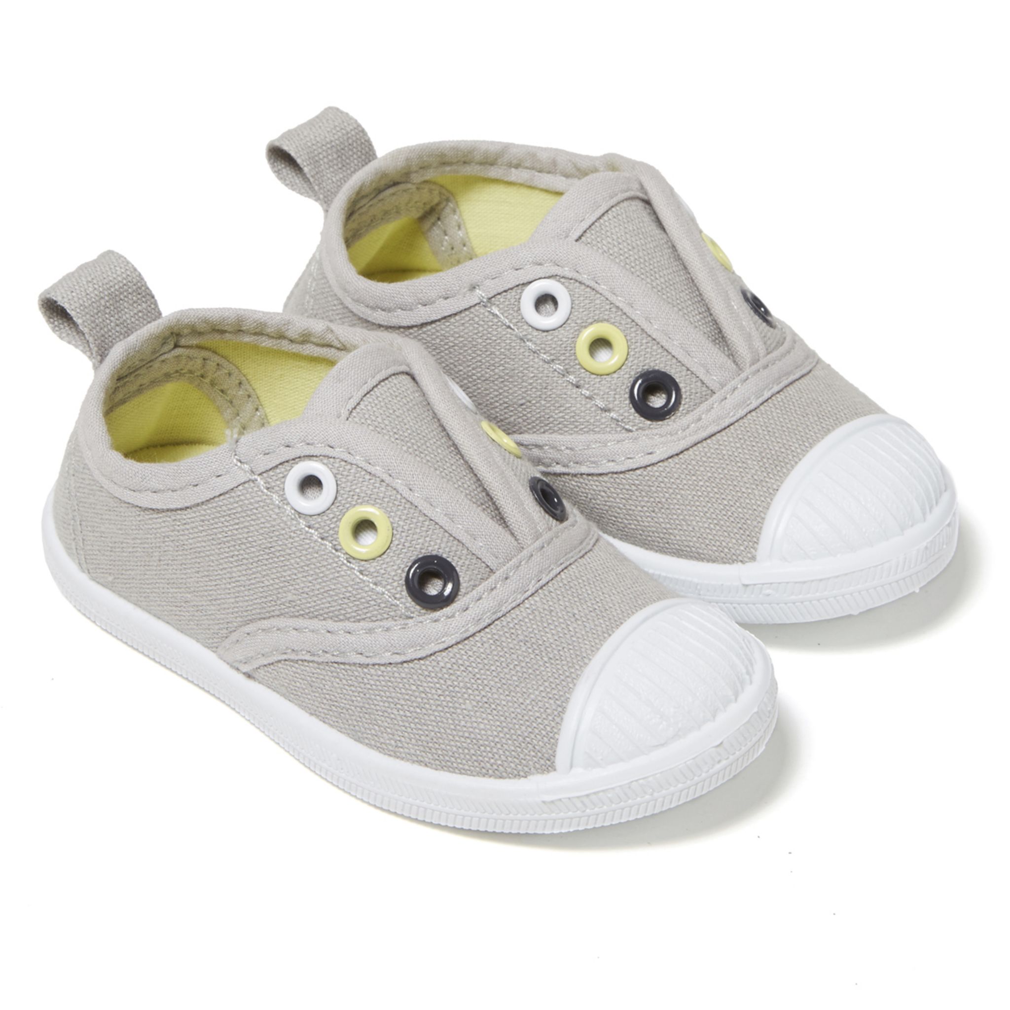Chaussures In Extenso Toile Kaki Non Doublée Pointure 44 - Portées Une Fois