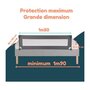 Voir la diapositive 6 : LOOPING Barriere de lit - LOOPING - BL5003G - Rabattable - Gris