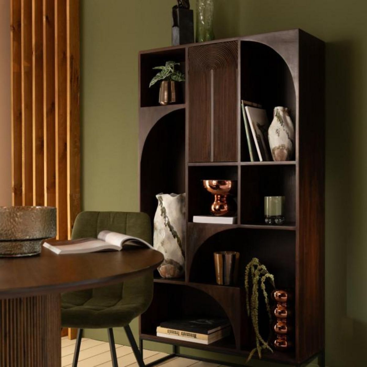 Paris Prix Vase Design en Argile  Lune  46cm Beige