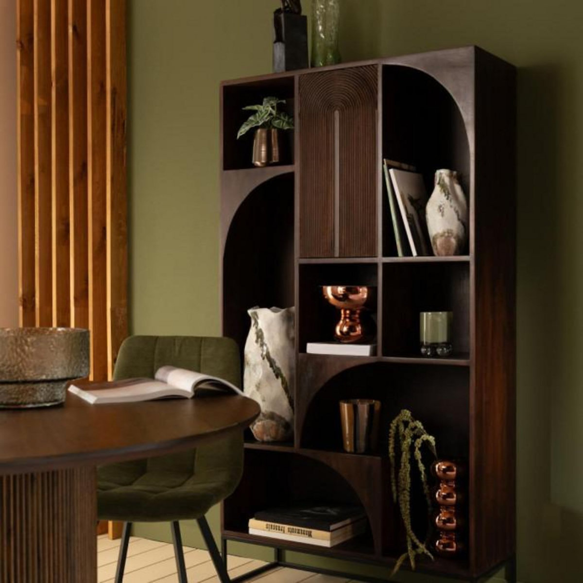 Paris Prix Vase Design en Argile  Lune  46cm Beige