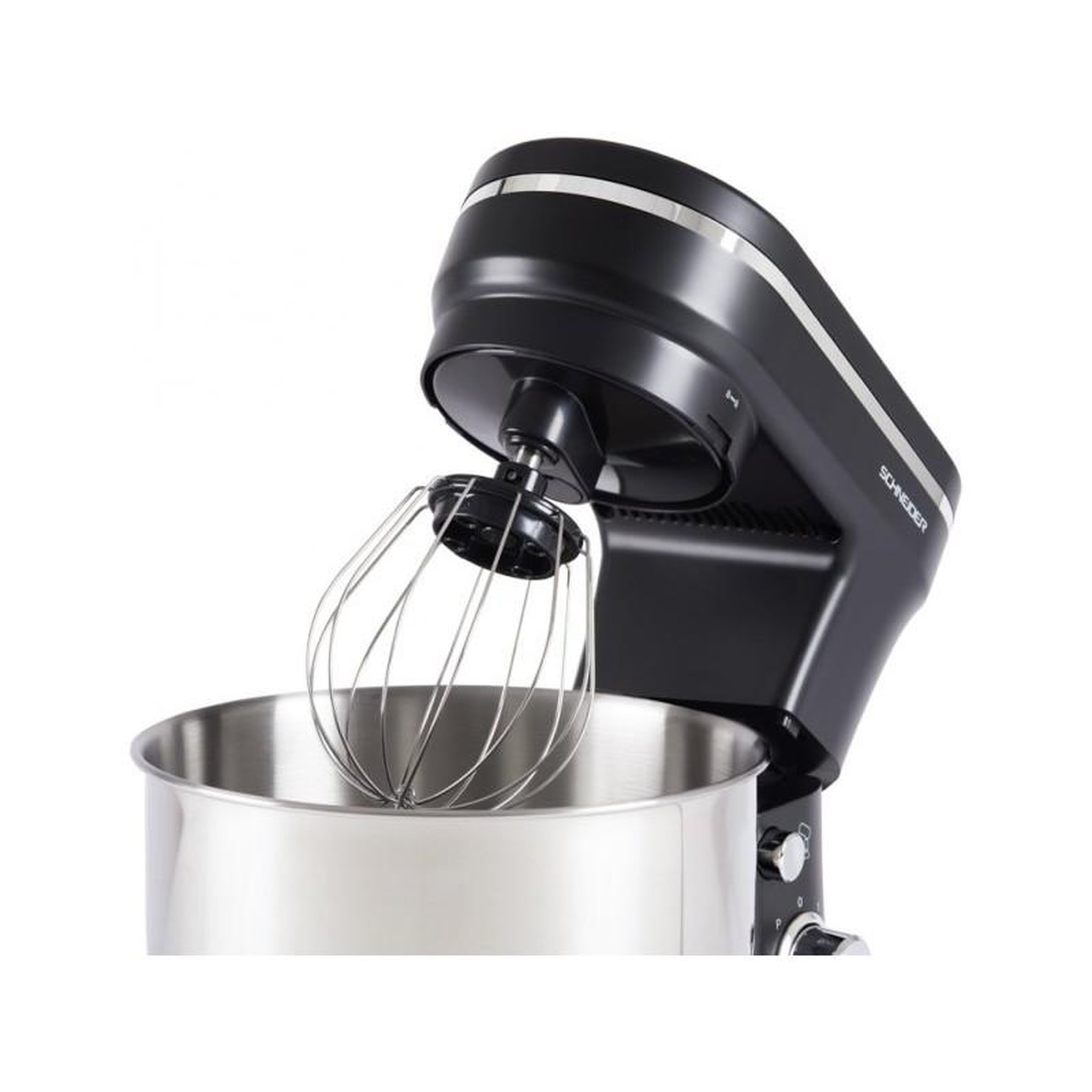 Voir la diapositive 2 : SCHNEIDER Robot Pâtissier Noir 5l Scfp2512b Schneider