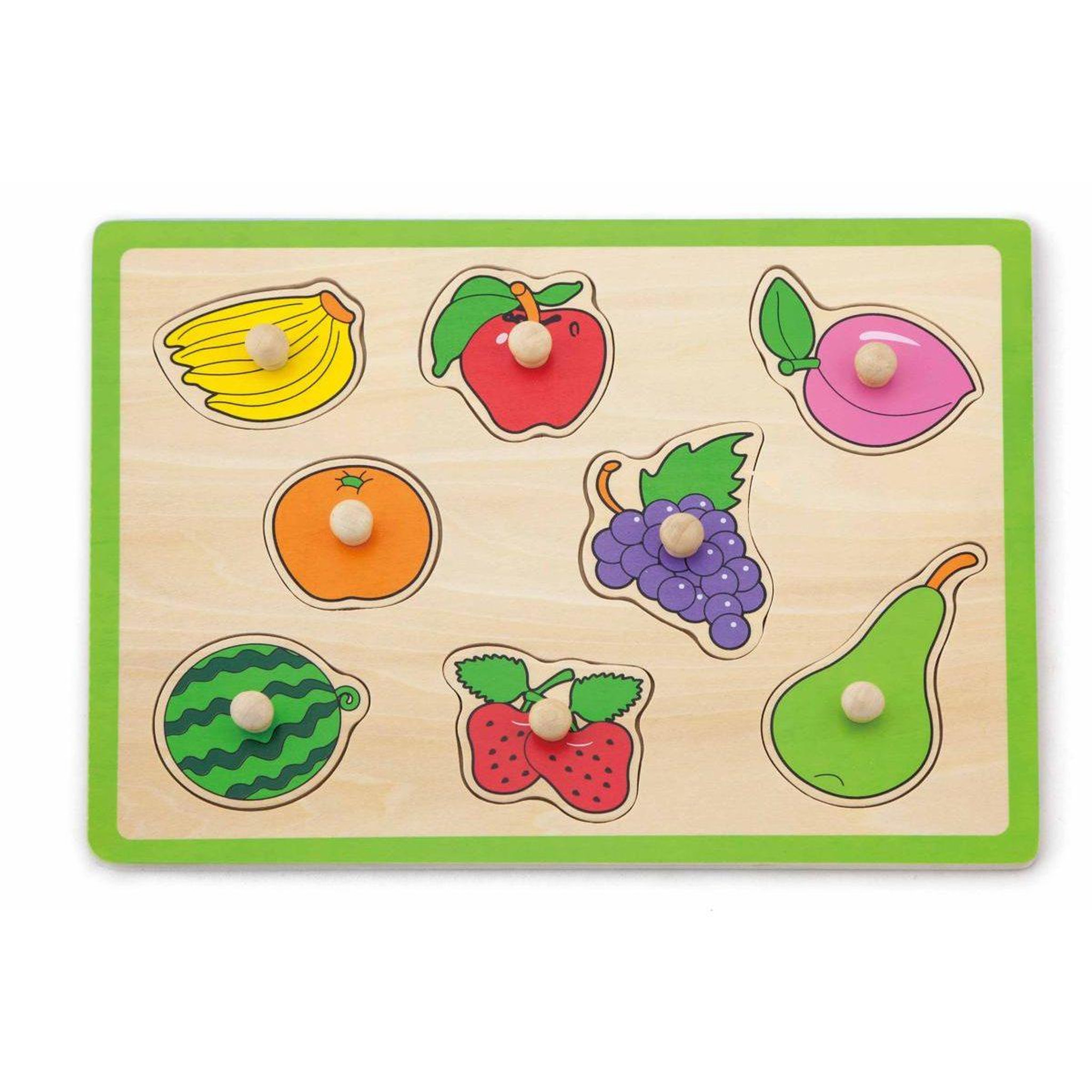 VIGA Puzzle plat  50020 - fruits