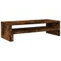 Voir la diapositive 2 : VIDAXL Support de moniteur chêne fumé 54x22x15 cm bois d ingénierie