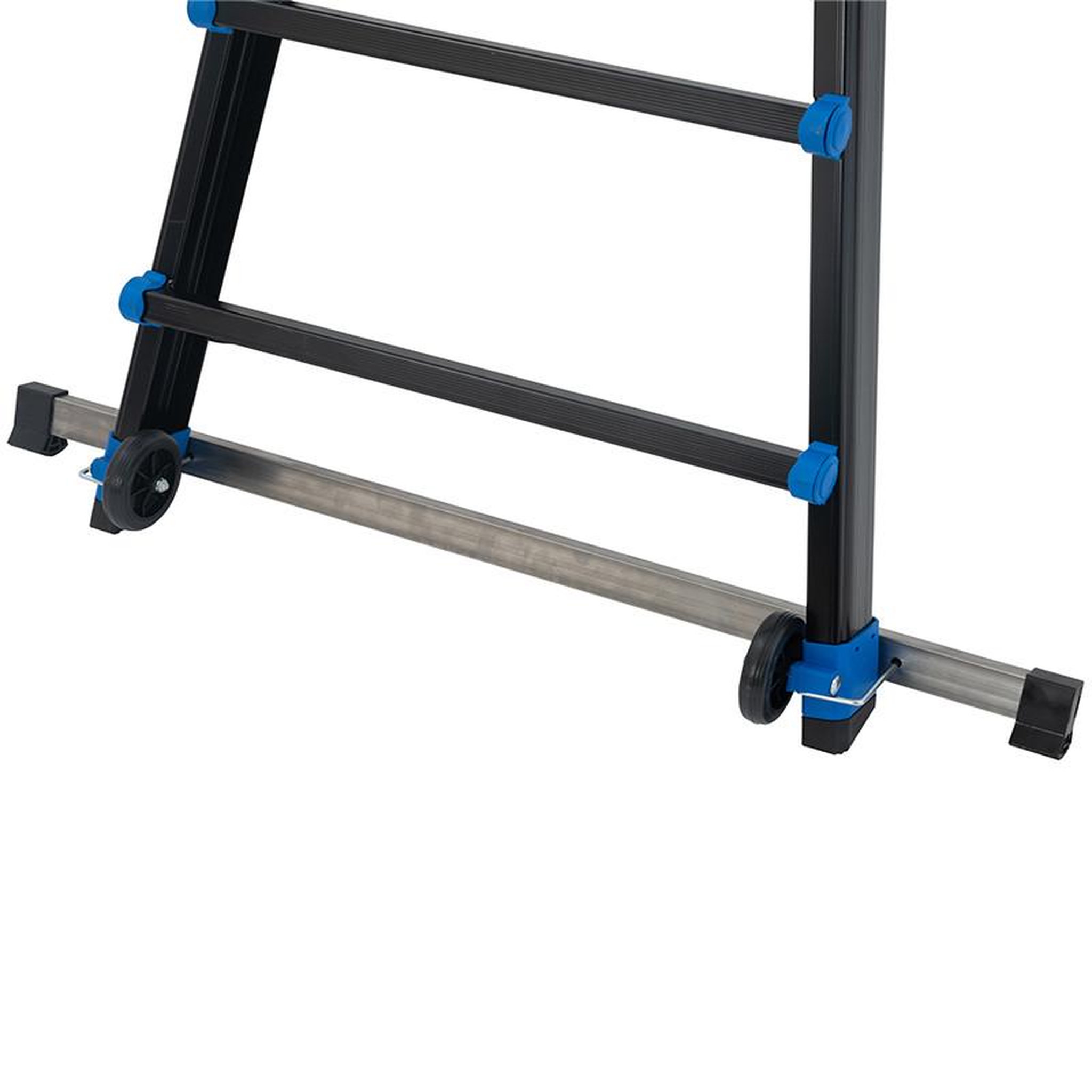 Voir la diapositive 4 : HAILO Echelle pliable multifonction télescopique 4x6 échelons 6,35m/7,15m Hailo ProfiLine