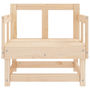 Voir la diapositive 4 : VIDAXL Chaises de jardin lot de 2 bois massif de pin