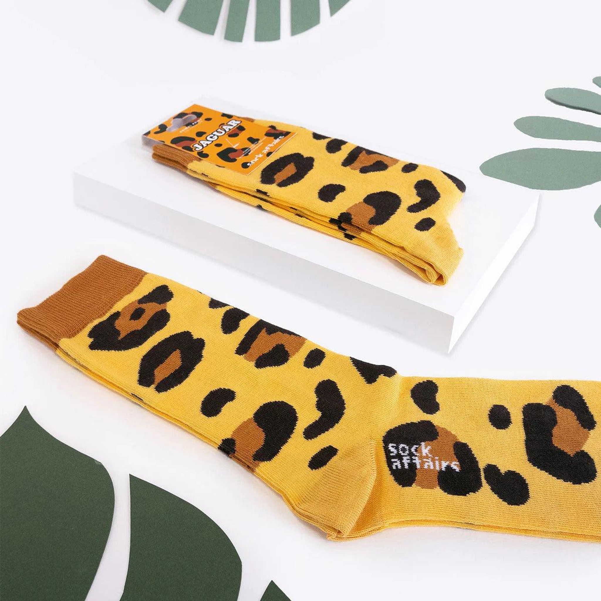 Voir la diapositive 3 : SOCK AFFAIRS Chaussettes sock affairs léopard