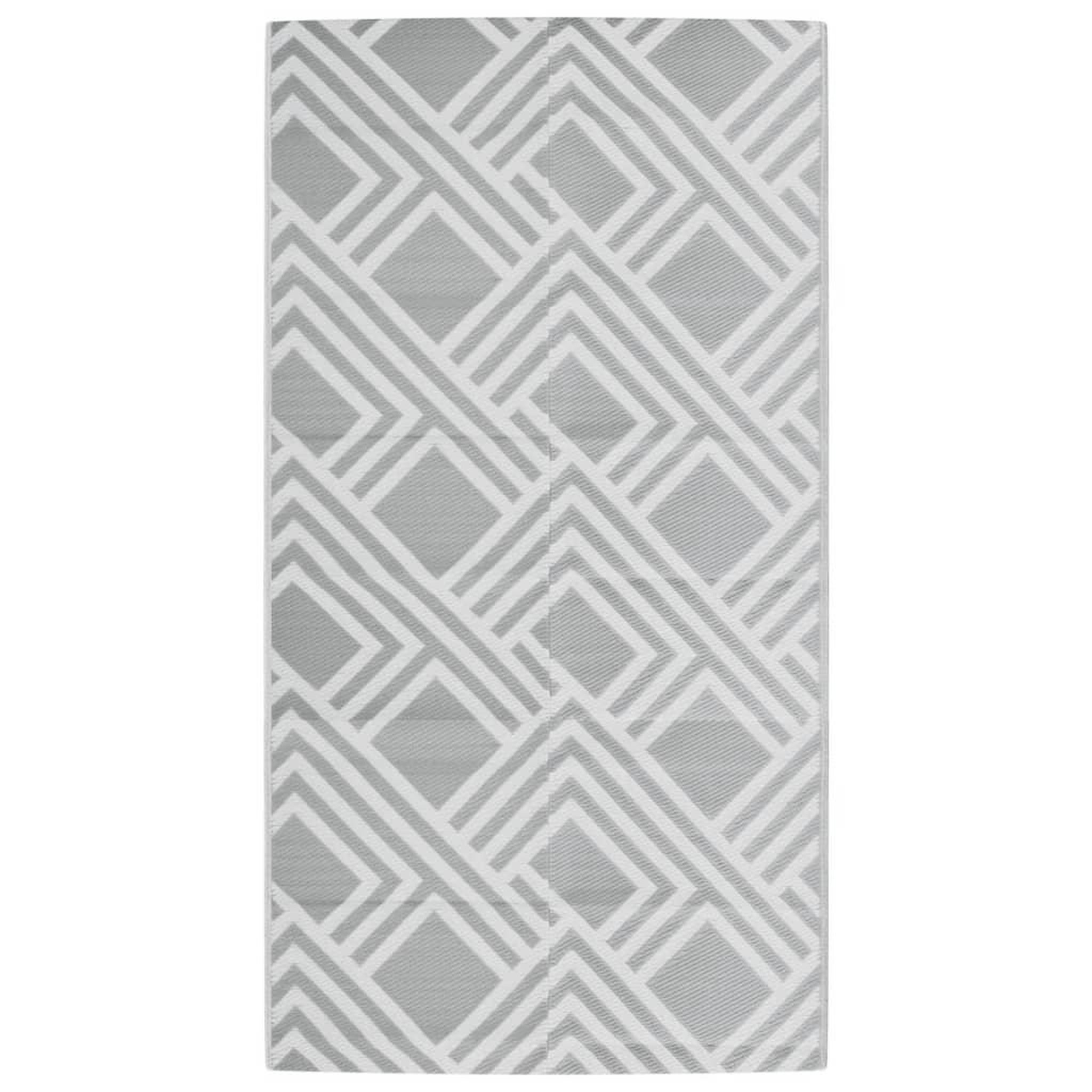 Voir la diapositive 2 : VIDAXL Tapis d'exterieur ARAKIL gris 80 x 150 cm PP