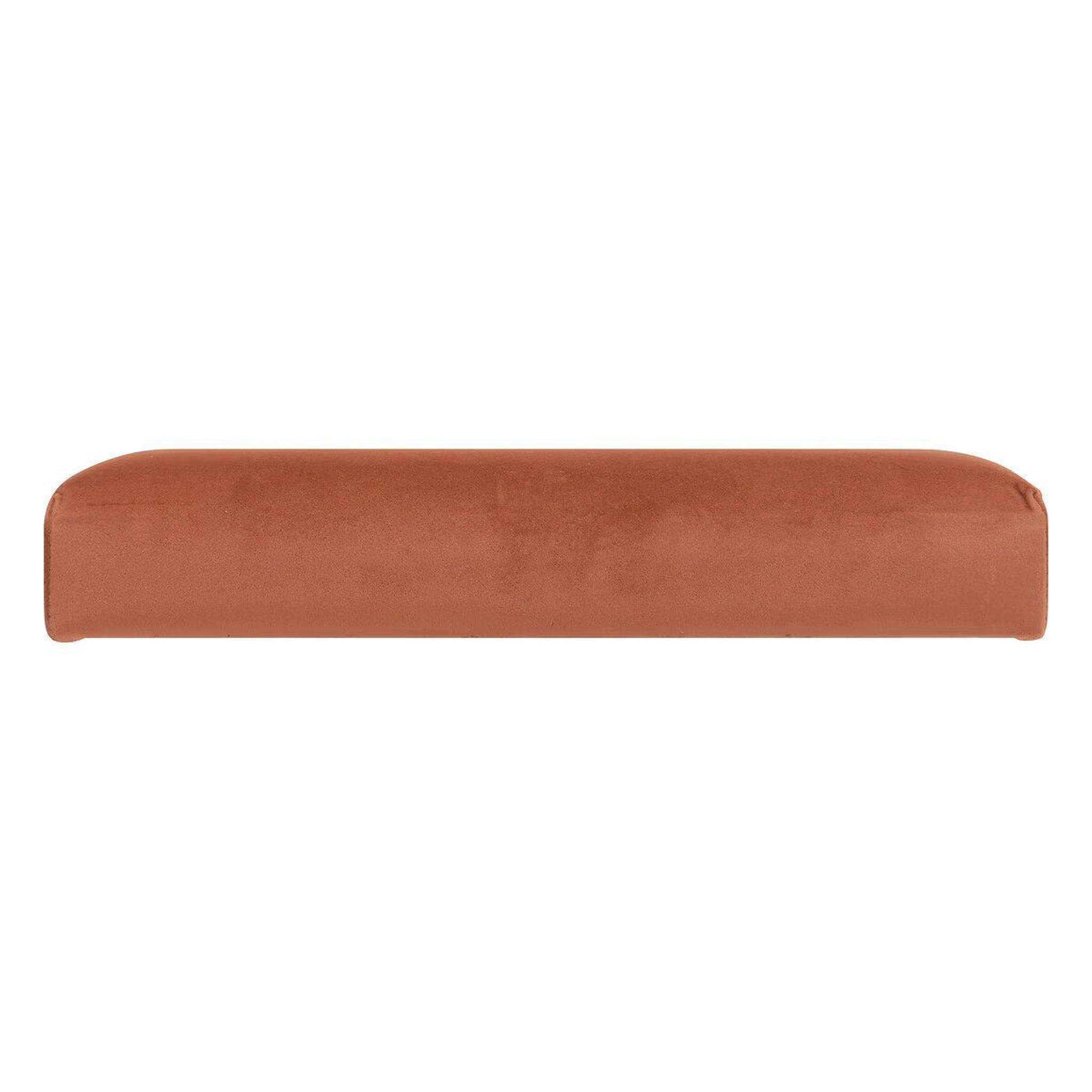 Voir la diapositive 4 : ATMOSPHERA Pouf pliable en velours  tess  76cm ambre