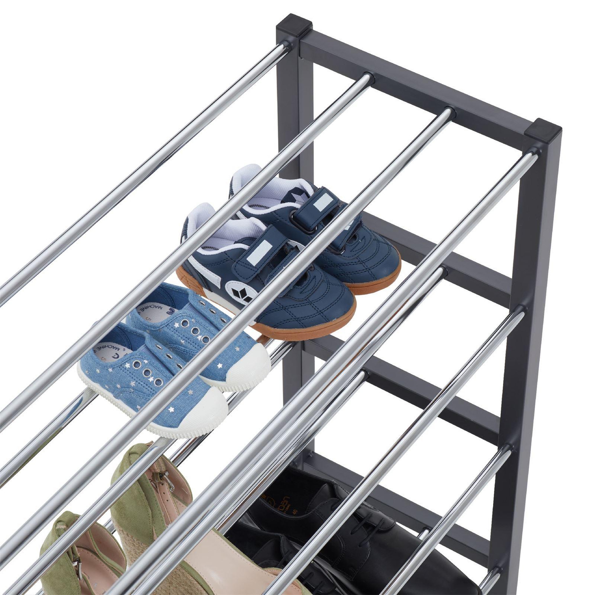 Voir la diapositive 4 : IDIMEX Etagère à chaussures DUBLIN, 5 niveaux