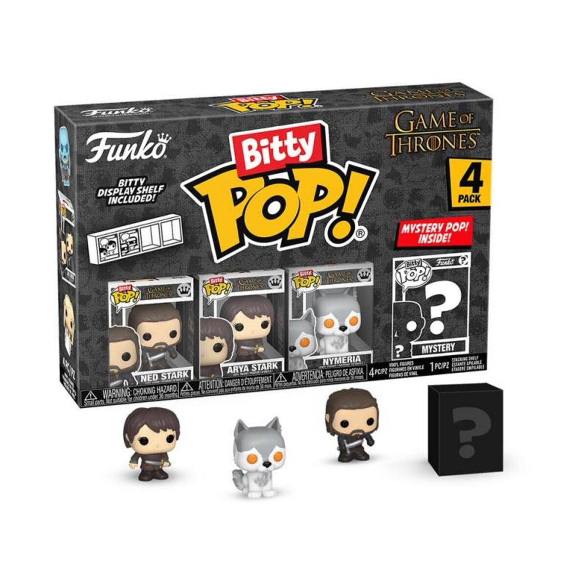 Funko Pack 4 Figurines Funko Bitty Pop Game of Thrones Ned Stark