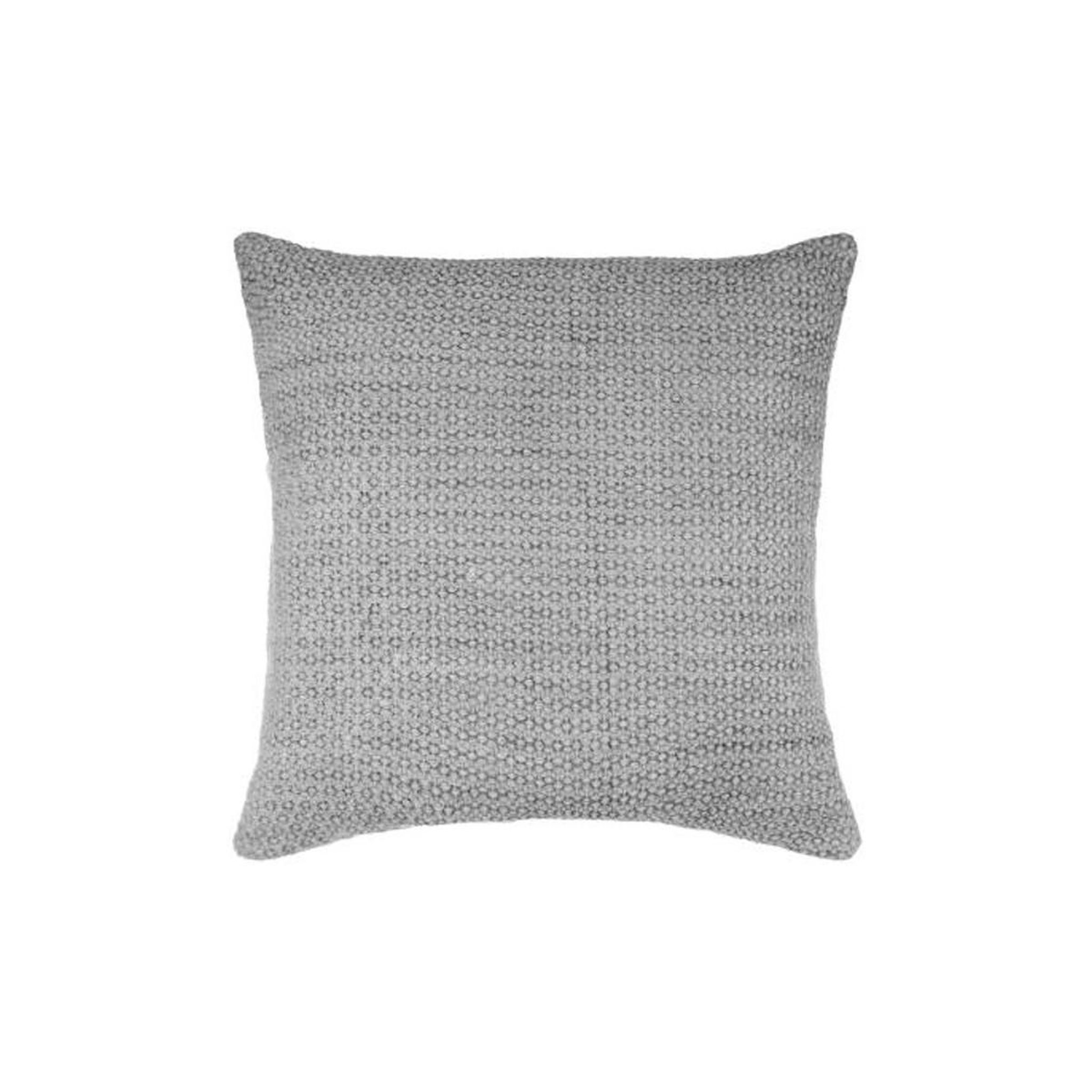 Voir la diapositive 1 : ATMOSPHERA Coussin en coton  stone  60x60cm gris