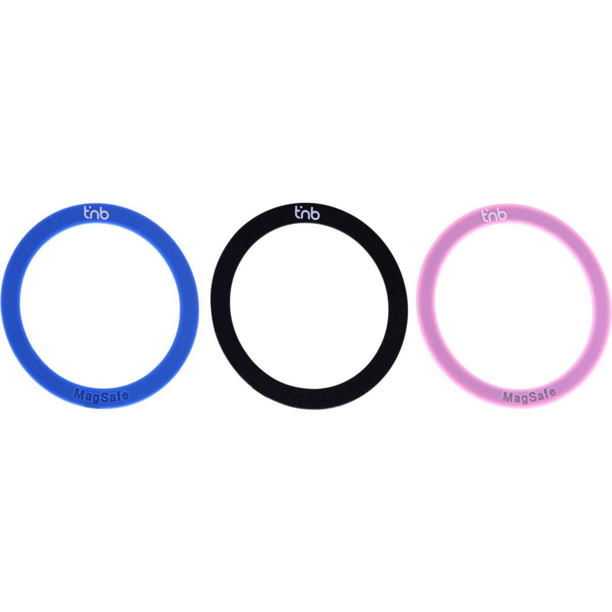 TNB Patch magnétique adhésives Magsafe x3 - bleu/noir/rose