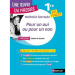 POUR UN OUI OU POUR UN NON. PARCOURS  THEATRE ET DISPUTE  BAC FRANCAIS 1RE, Sarraute Nathalie