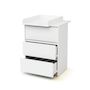 Voir la diapositive 5 : WEBABY Commode 3 tiroirs bois avec plan a langer 50 cm