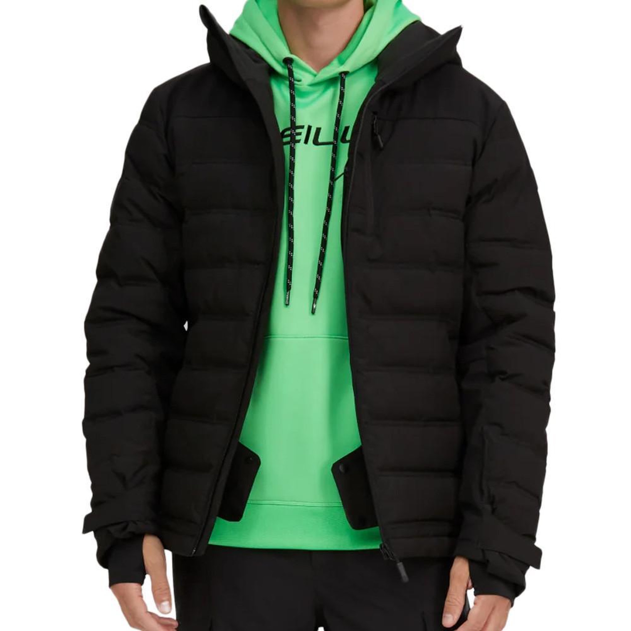 Voir la diapositive 2 : O'NEILL Doudoune de ski noir homme o'neill igneous 2500080