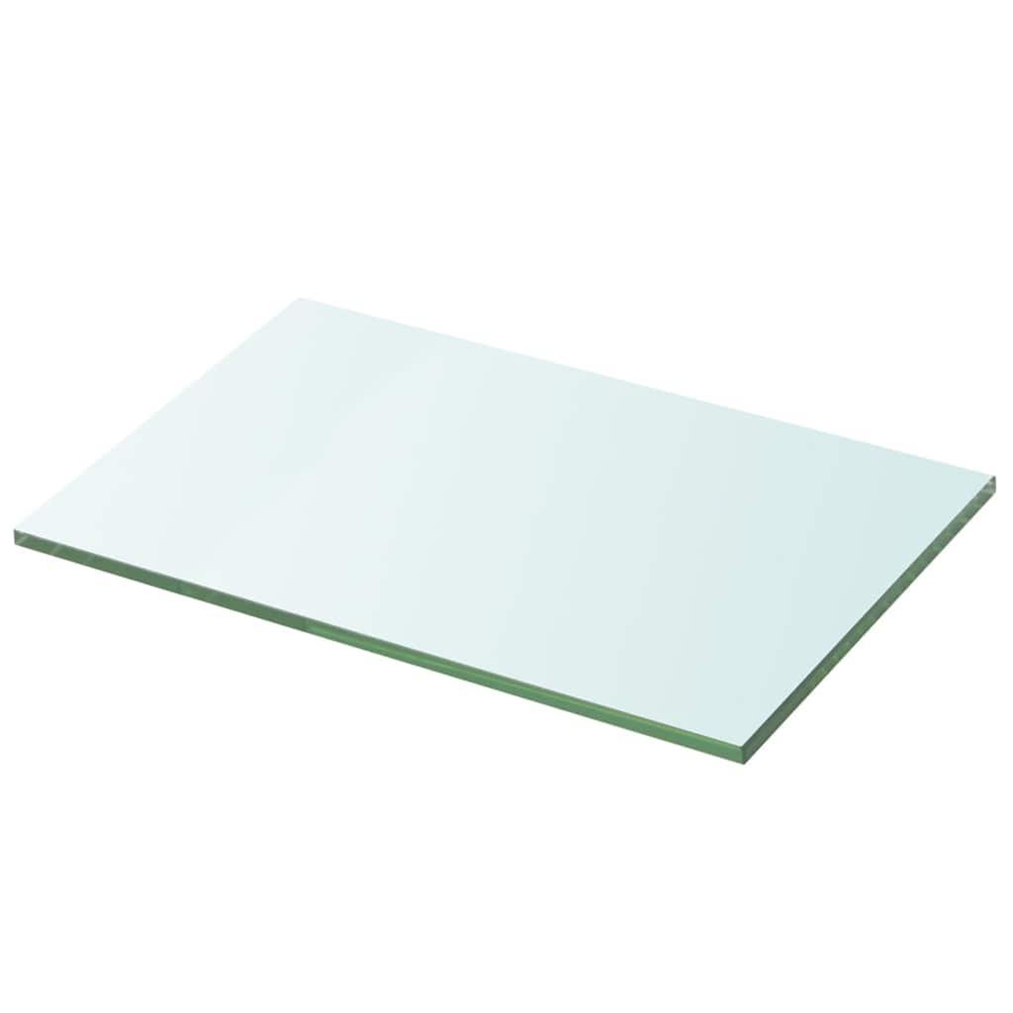 Voir la diapositive 2 : VIDAXL Panneaux d'etagere 2 pcs Verre Transparent 20 x 25 cm