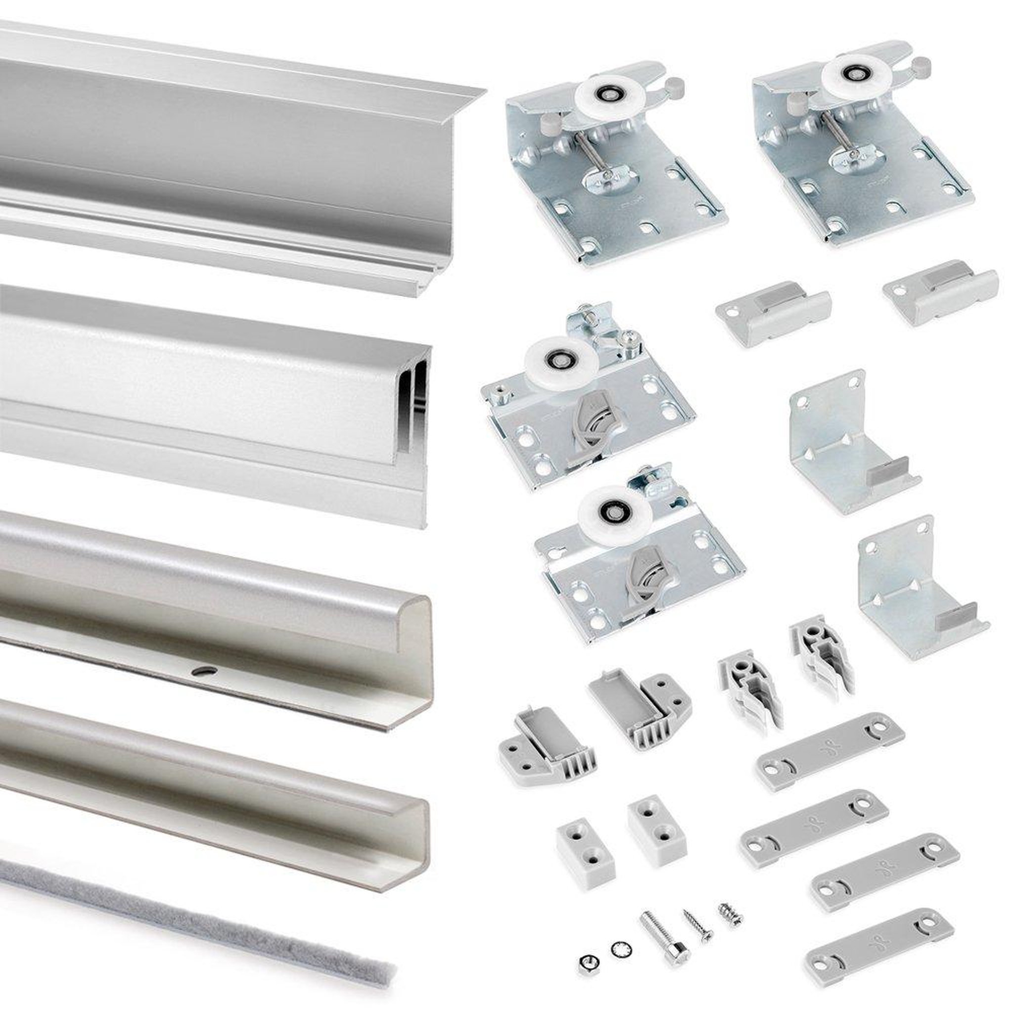 EMUCA SRL Armoire Neco 2 portes avec profils Styl