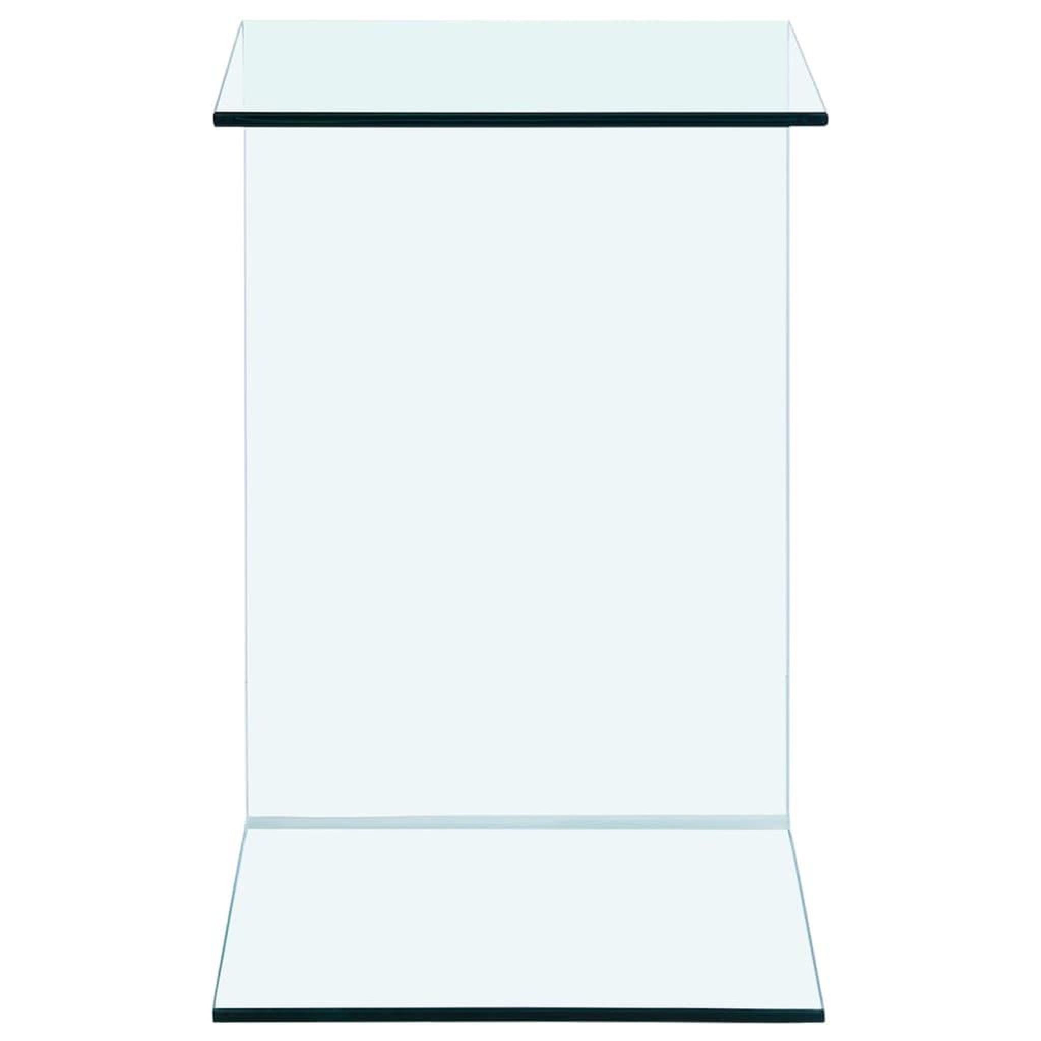 Voir la diapositive 3 : VIDAXL Table d'appoint 40x40x60 cm Verre trempe