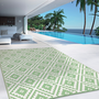 Voir la diapositive 3 : ID MARKET Tapis extérieur BAHAMAS vert sauge 270 x 370 CM