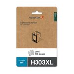ESSENTIEL B Cartouche d'encre Compatible H303 XL Haute Capacité Noire