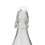 Voir la diapositive 2 : SECRET DE GOURMET Bouteille Limonade en Verre  White Floral  1L Transparent