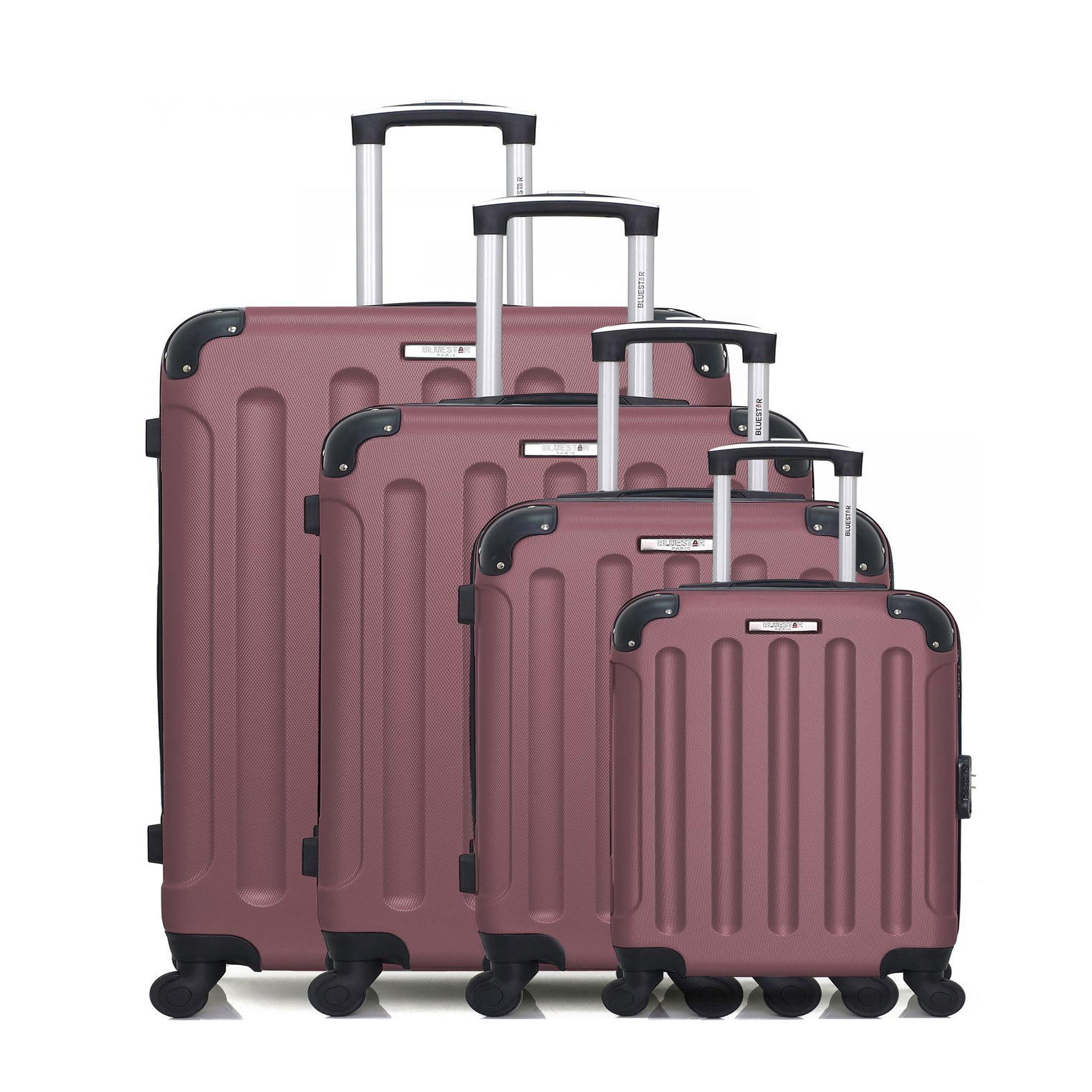 BLUESTAR Bluestar - set de 4 valises madrid-m 75 cm 4 roues