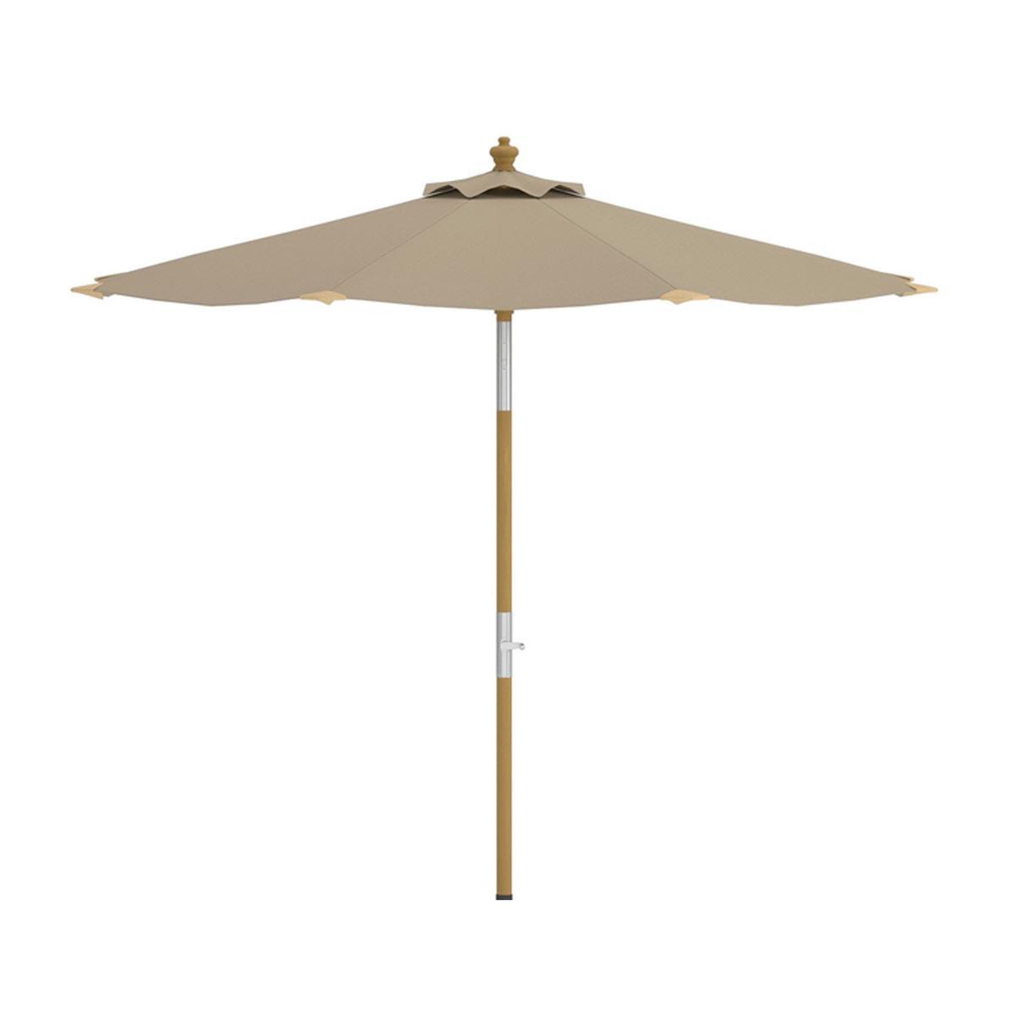 Paris Prix Parasol en bambou  cerox  270cm beige