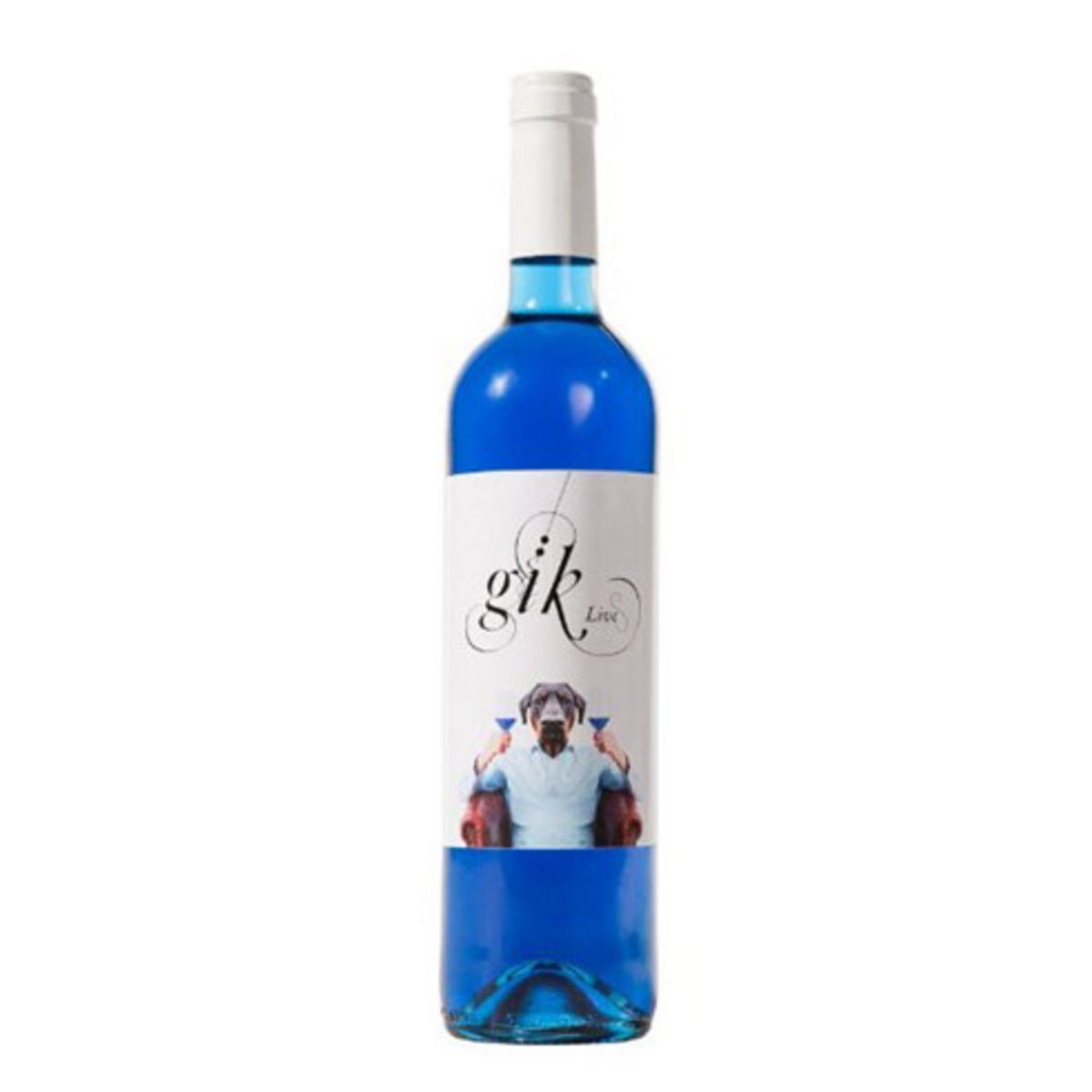Gik Live Chardonnay Bleu Vin d'Espagne Bleu