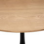 Voir la diapositive 3 : ATMOSPHERA Table à Manger Design  Elias  102cm Naturel