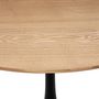 Voir la diapositive 3 : ATMOSPHERA Table à Manger Design  Elias  102cm Naturel